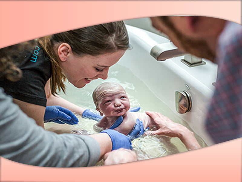 مزیت زایمان در آب - دکتر نگین حدادی