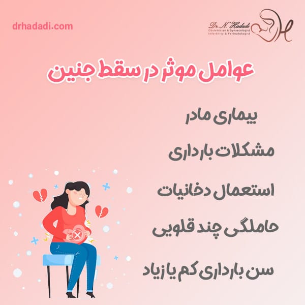 سقط جنین - دکتر نگین حدادی